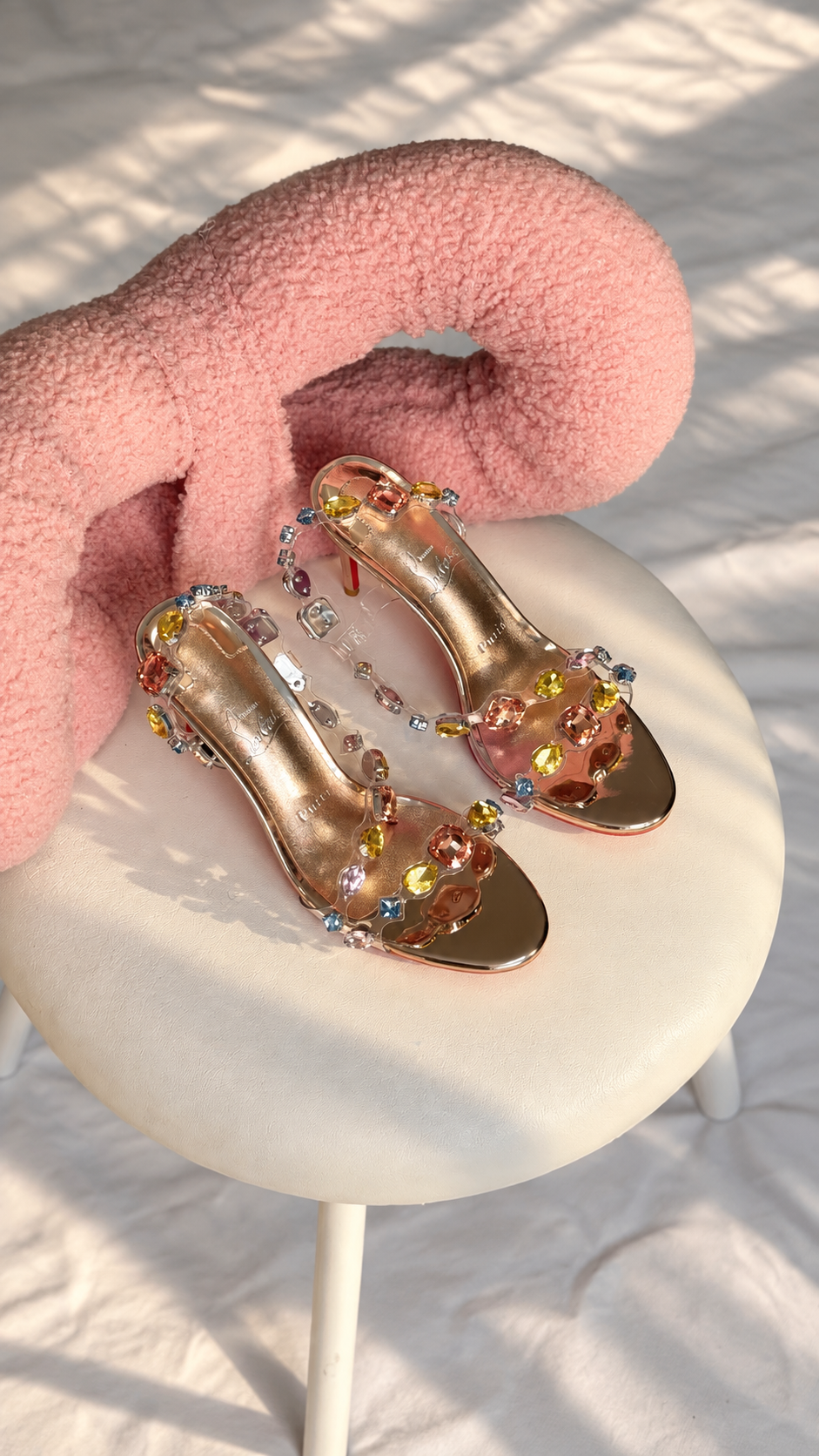 Christian Louboutin — Rosa Z Jewel Sandals