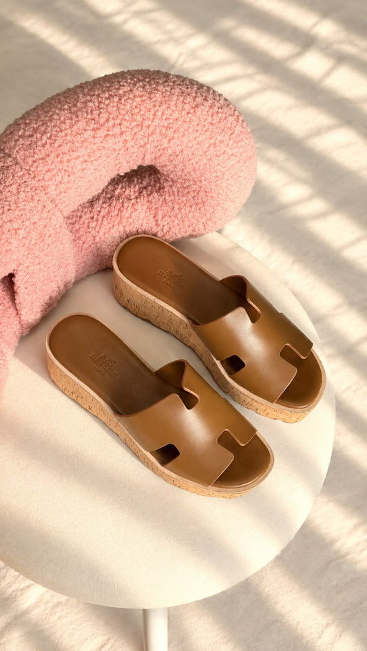 Hermès Oran Platform Slide Sandals