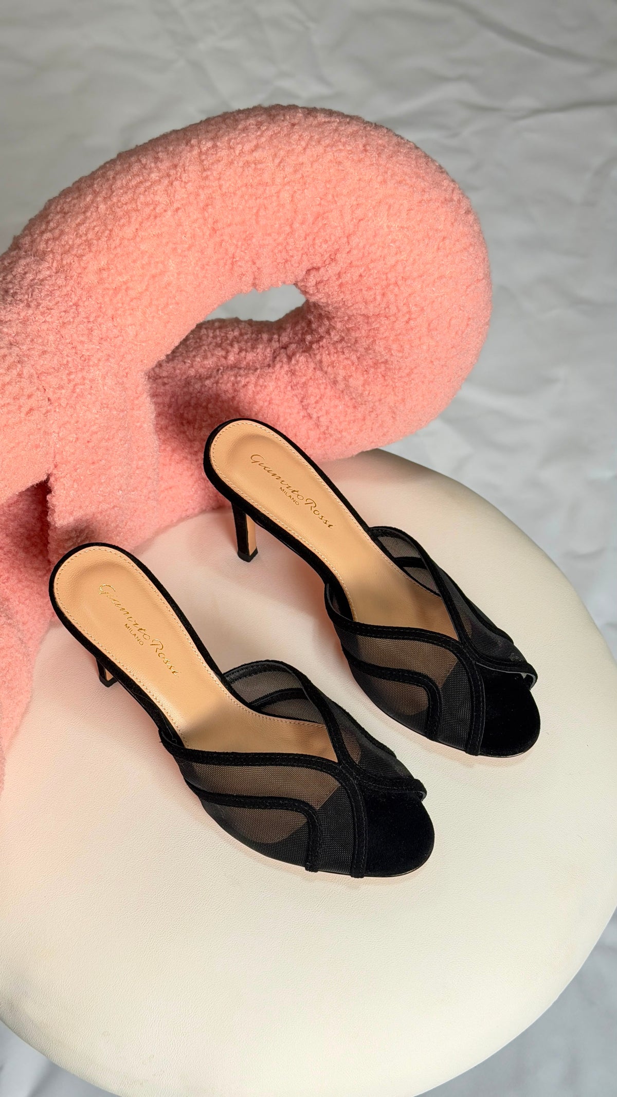 Gianvito Rossi Mesh Mules