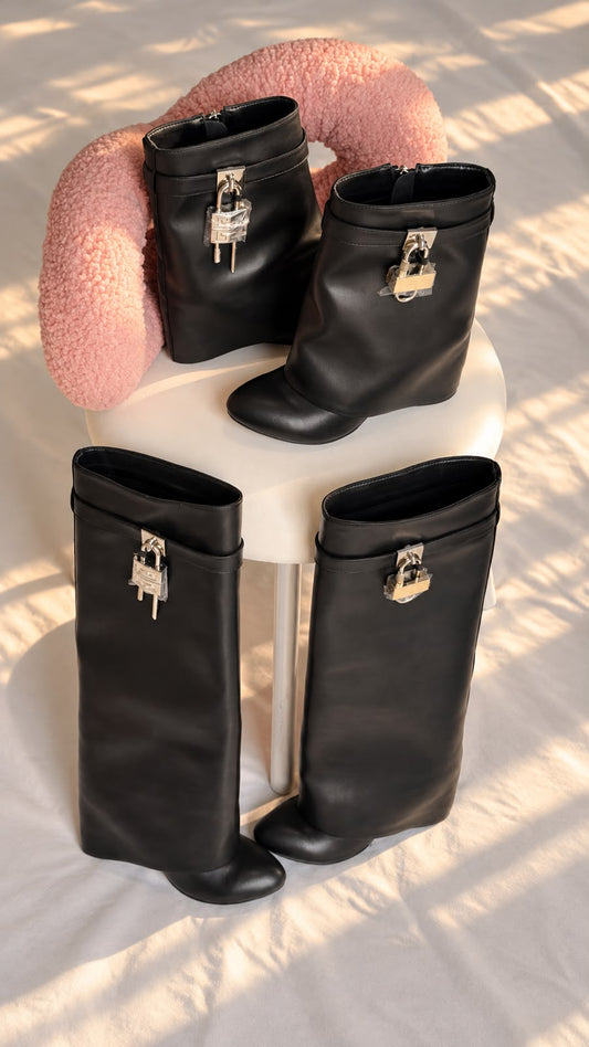 Givenchy Shark Lock Ankle Boots