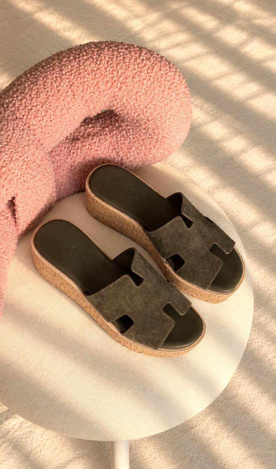 Hermès Oran Platform Slide Sandals