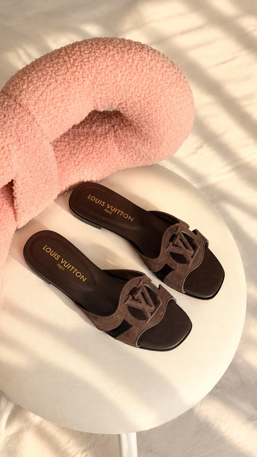 Louis Vuitton Revival Flat Mule Sandals